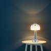 Lampka stołowa nocna V-TAC 1W LED 26cm ładowanie USB ściemnianie chrom VT-1048 3000K-6000K 55lm